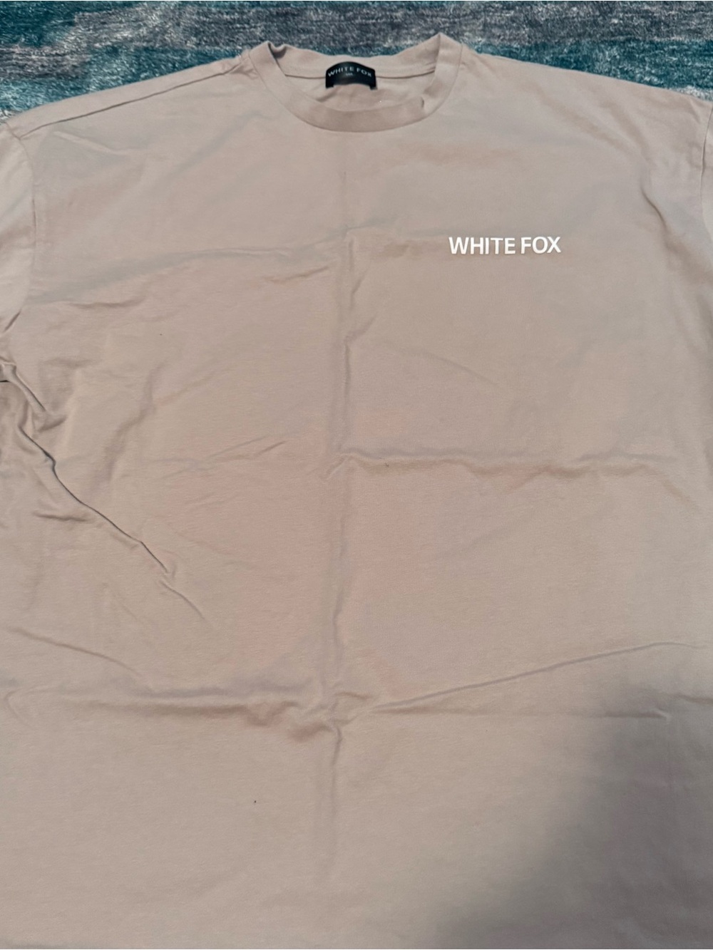 White Fox Core Classic Oversized Tee (Moon) - Picture 5 of 5